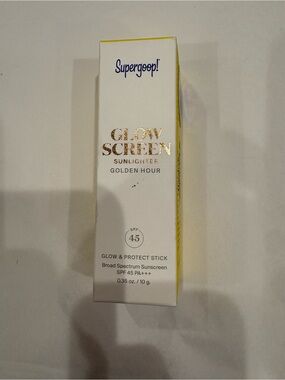 NEW Supergoop! Glow Screen Sunlighter - Golden Hour